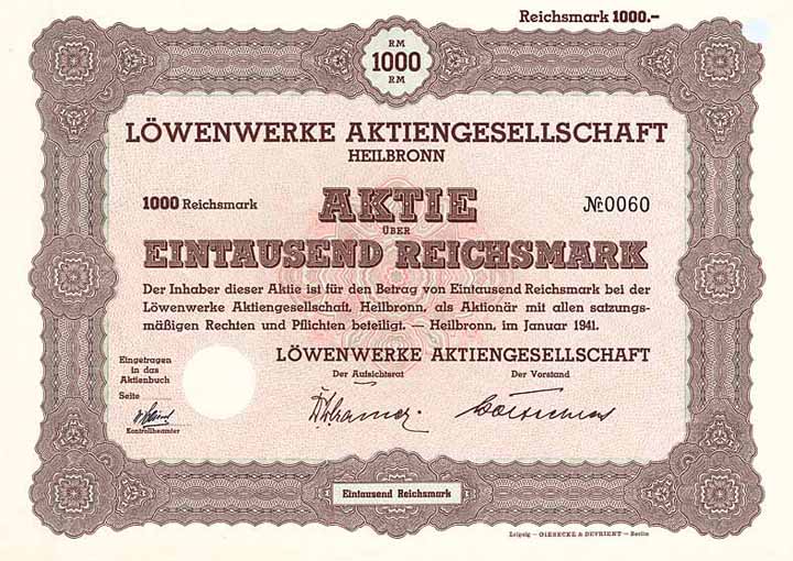 Löwenwerke AG