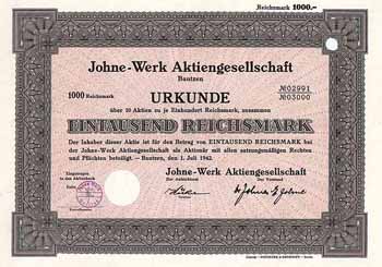 Johne-Werk AG
