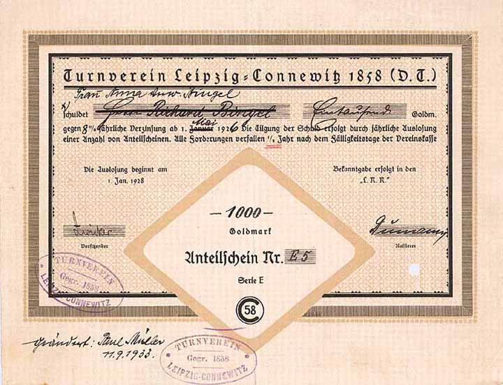 Turnverein Leipzig-Connewitz 1858 (D.T.)