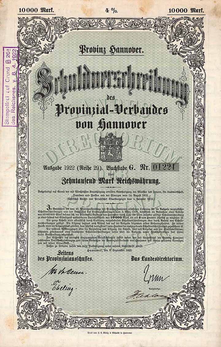 Provinzial-Verband von Hannover