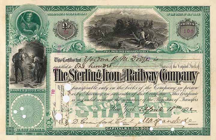 Sterling Iron & Railway Co.