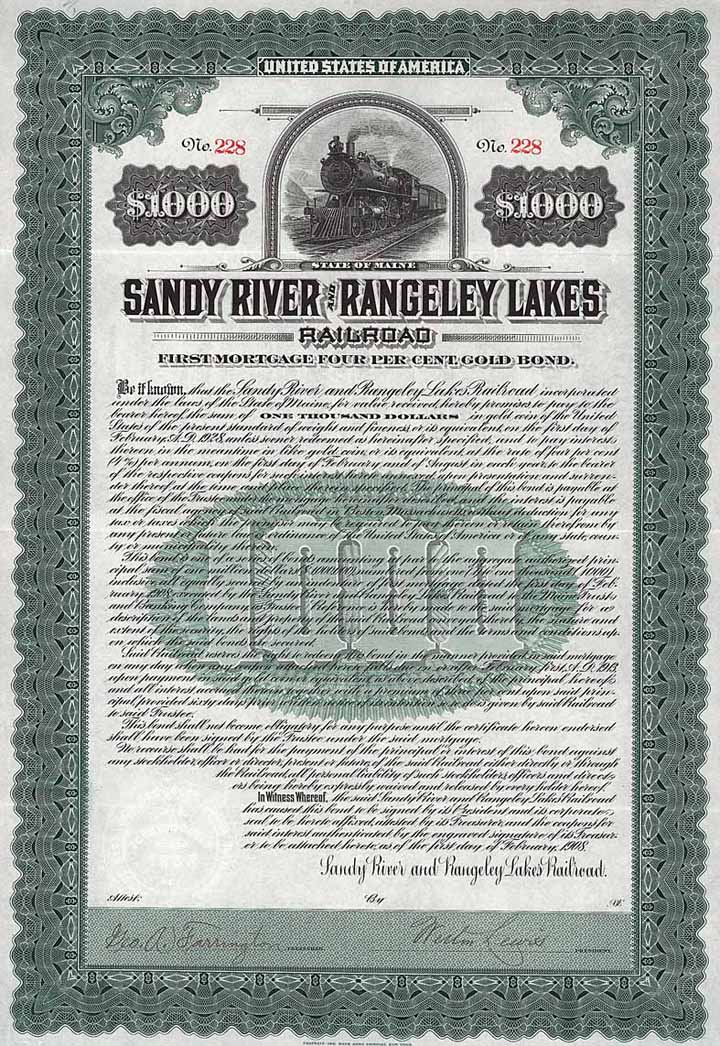 Sandy River & Rangeley Lakes Railroad