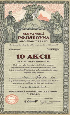 Slavische Versicherungs-Anstalt AG (Slovanská Pojistovna Akc. Spol.)