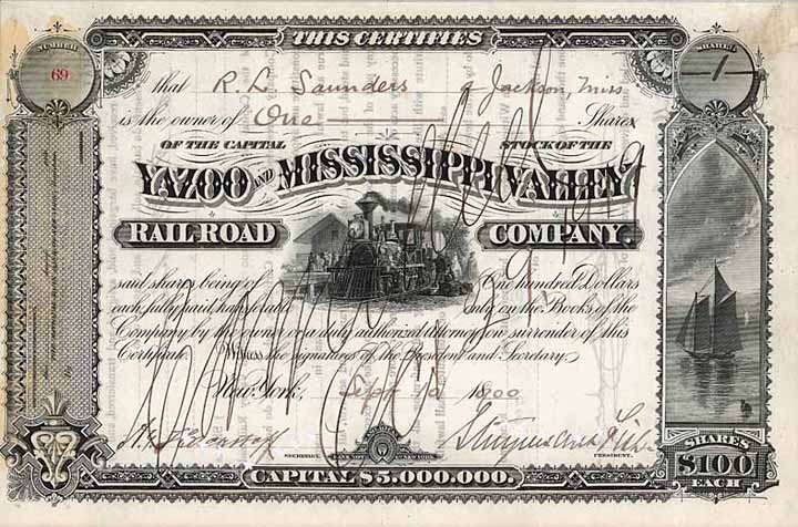 Yazoo & Mississippi Valley Railroad