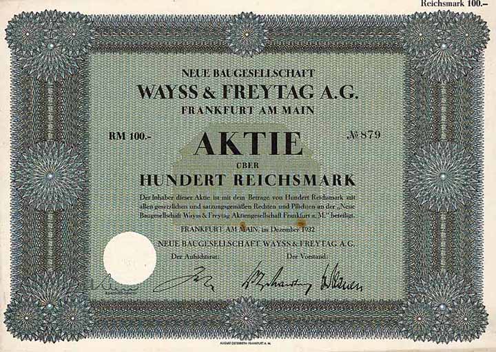 Neue Baugesellschaft Wayss & Freytag AG
