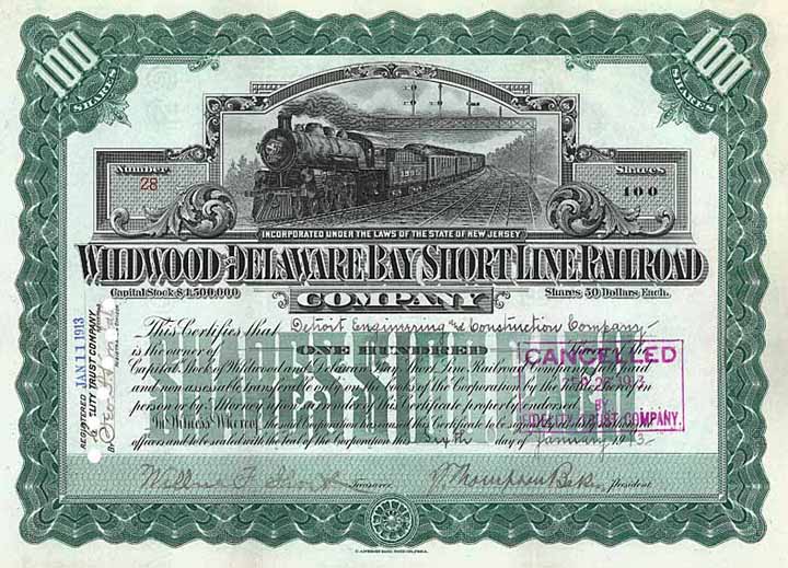 Wildwood & Delaware Bay Short Line Railroad