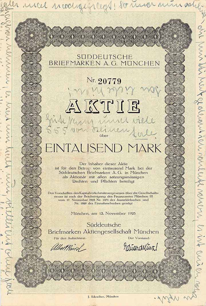 Süddeutsche Briefmarken AG