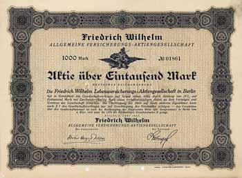 Friedrich Wilhelm Allgemeine Versicherungs-AG
