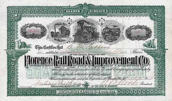 Florence Railroad & Improvement Co.