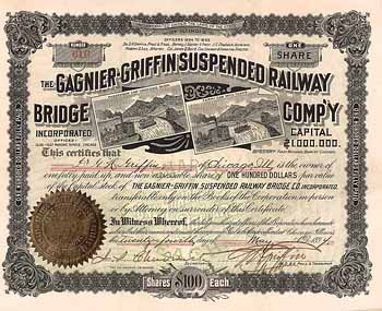 Gagnier-Griffin Suspended Railway Bridge