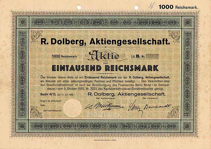 R. Dolberg AG