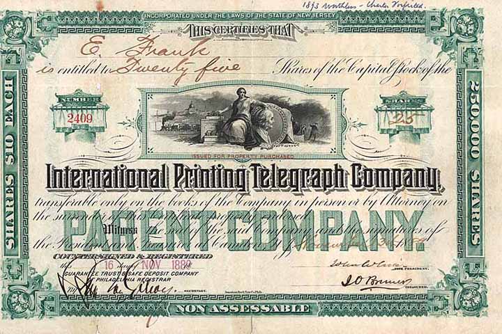 International Printing Telegraph Co.