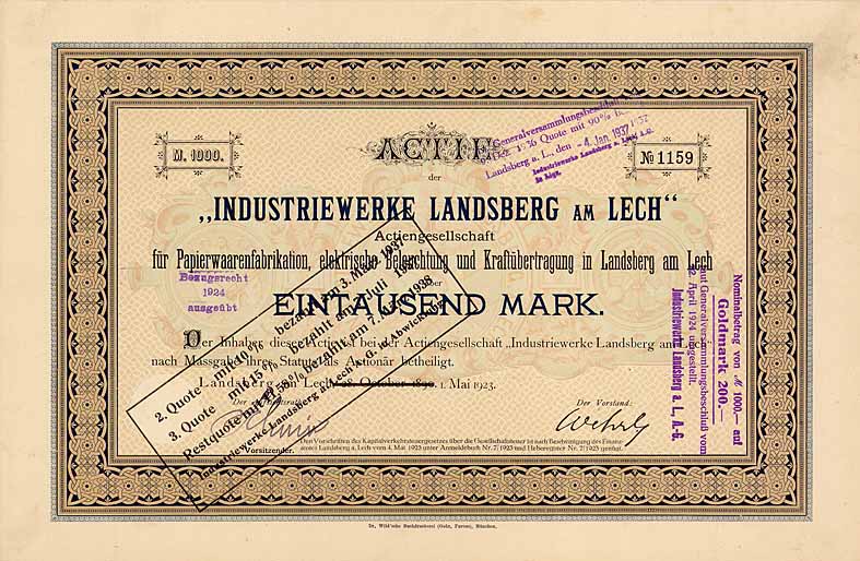 Industriewerke Landsberg am Lech AG