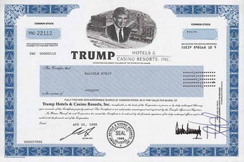 Trump Hotels & Casino Resorts Inc.