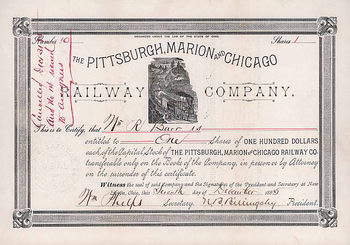 Pittsburgh, Marion & Chicago Railway