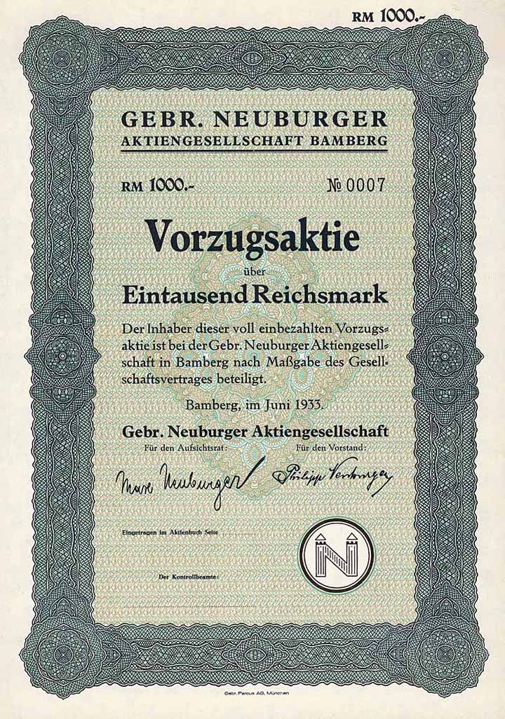 Gebr. Neuburger AG