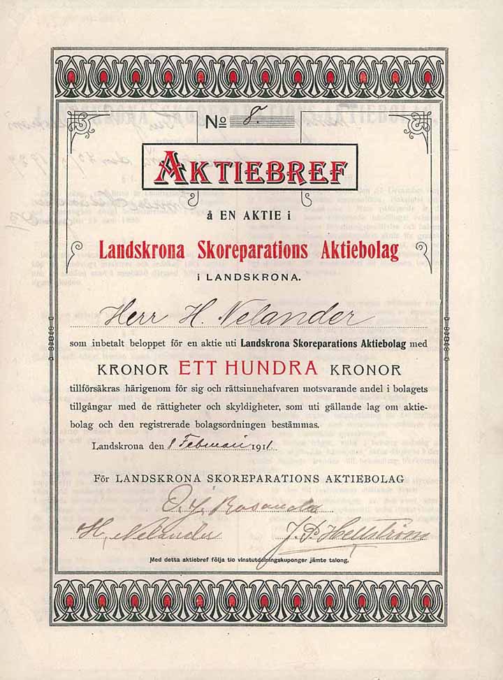 Landskrona Skoreparations AB