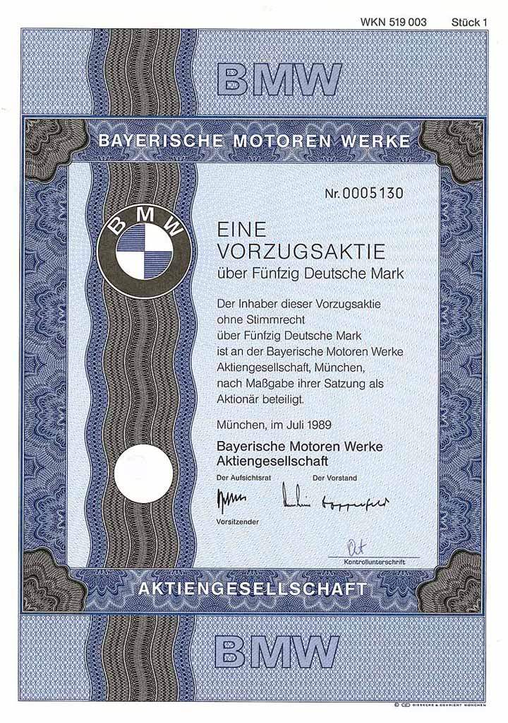 Bayerische Motoren Werke AG