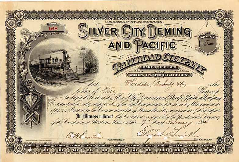 Silver City, Deming & Pacific Railroad