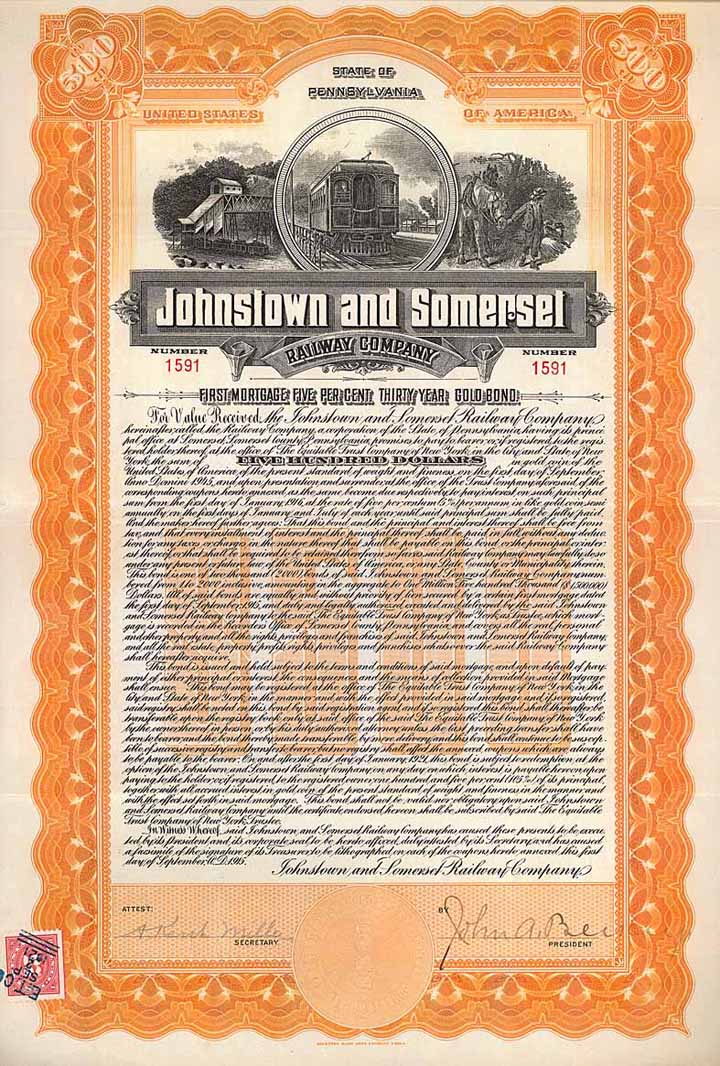 Johnstown & Somerset Railway