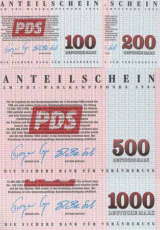 PDS-Wahlkampffonds 1994