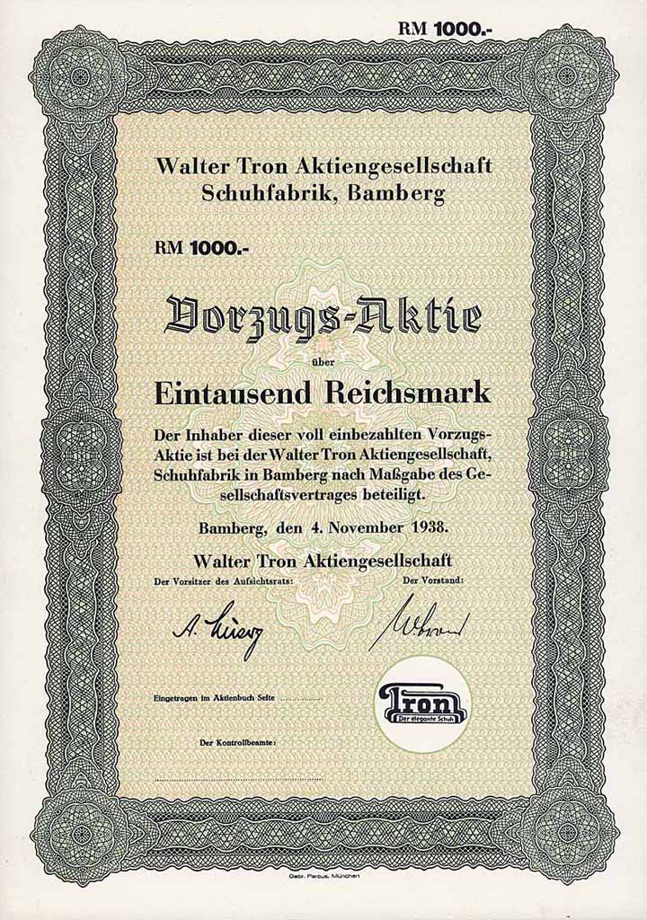 Walter Tron AG Schuhfabrik