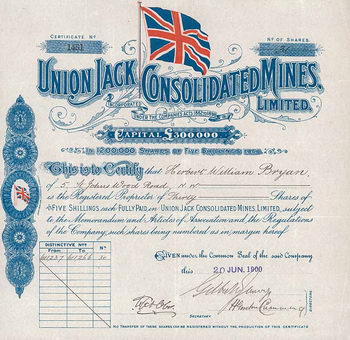 Union Jack Consolidated Mines Ltd.