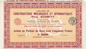 Ateliers de Construction Mécaniques et Aéronautiques Paul Schmitt S.A.
