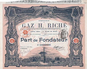 Compagnie du Gaz H. Riché S.A.