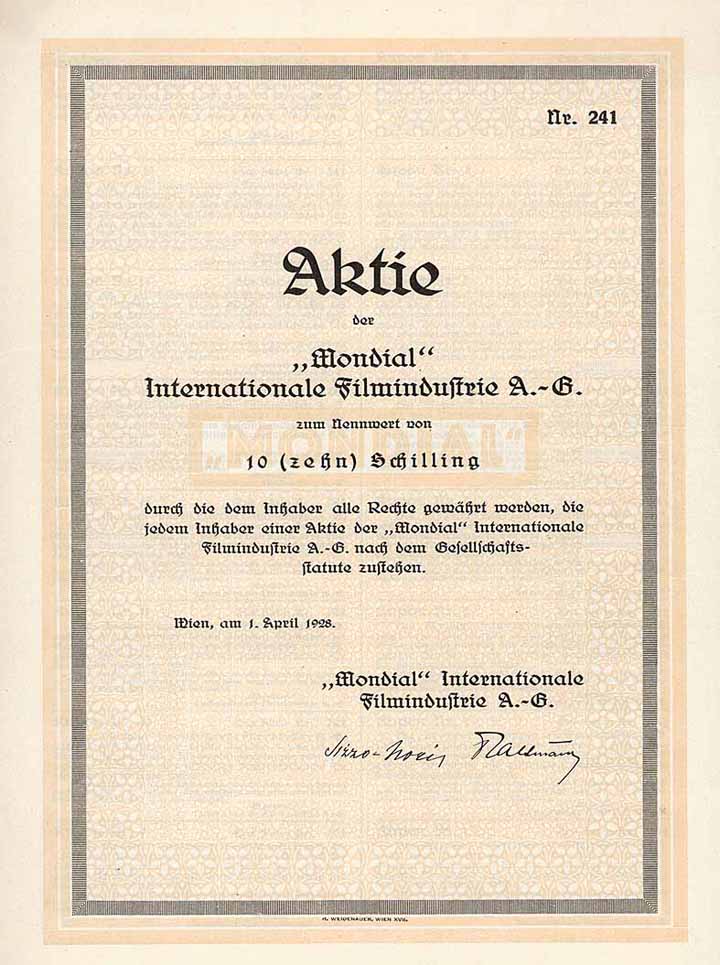 Mondial Internationale Filmindustrie AG
