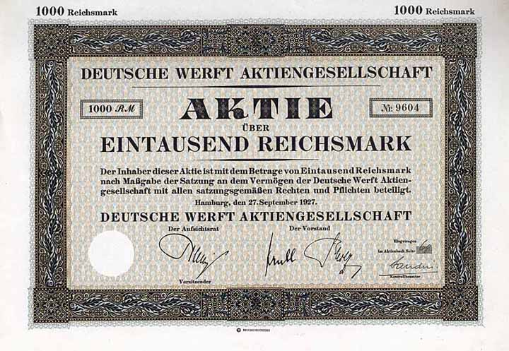 Deutsche Werft AG
