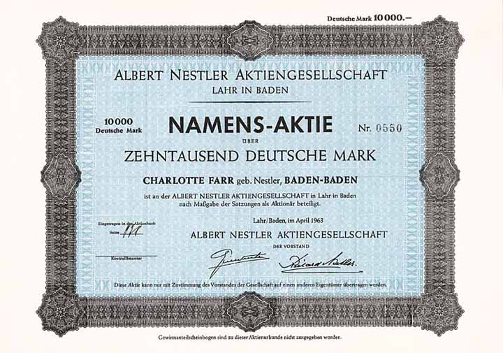 Albert Nestler AG