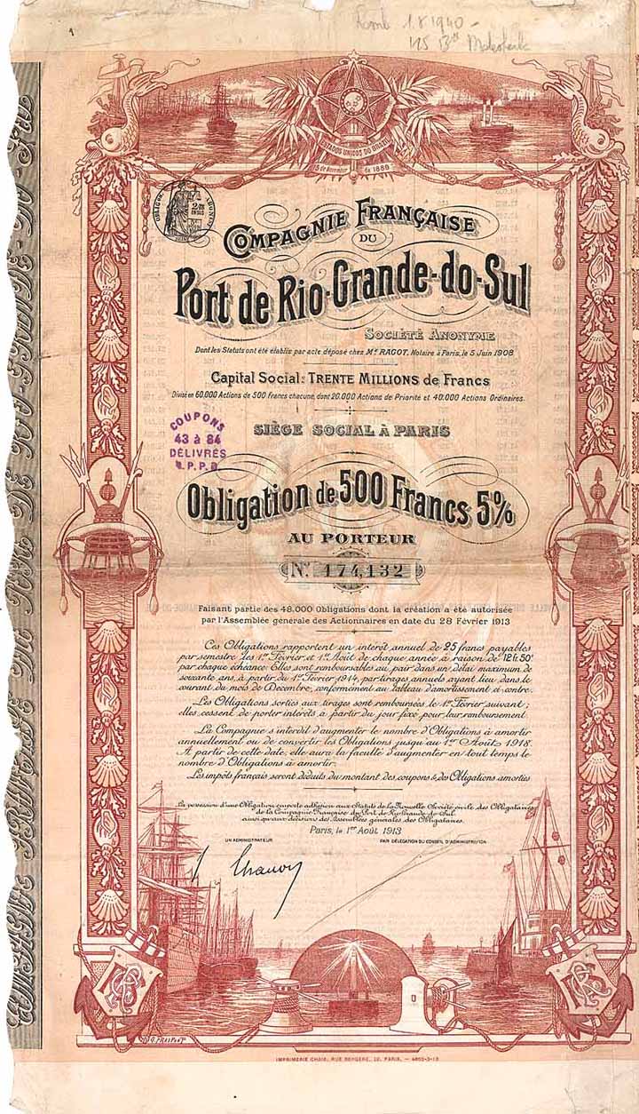 Cie. Francaise du Port de Rio-Grande-do-Sul S.A.