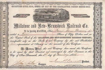 Millstone & New-Brunswick Railroad