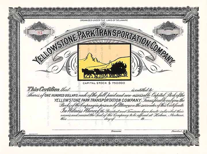 Yellowstone National Park Transportation Co.