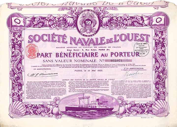 Soc. Navale de l’Ouest S.A.