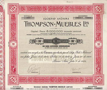 Thompson-Muebles Lda.