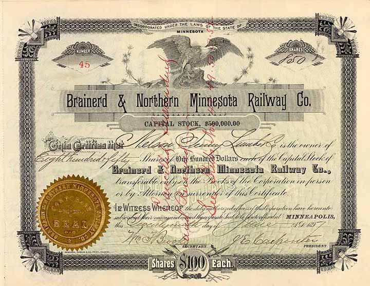 Brainerd & Northern Minnesota Railway