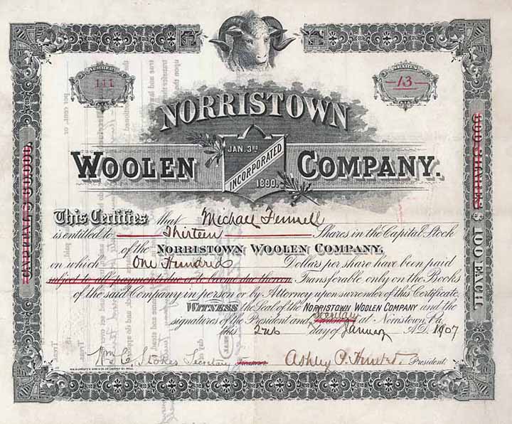 Norristown Woolen Co.