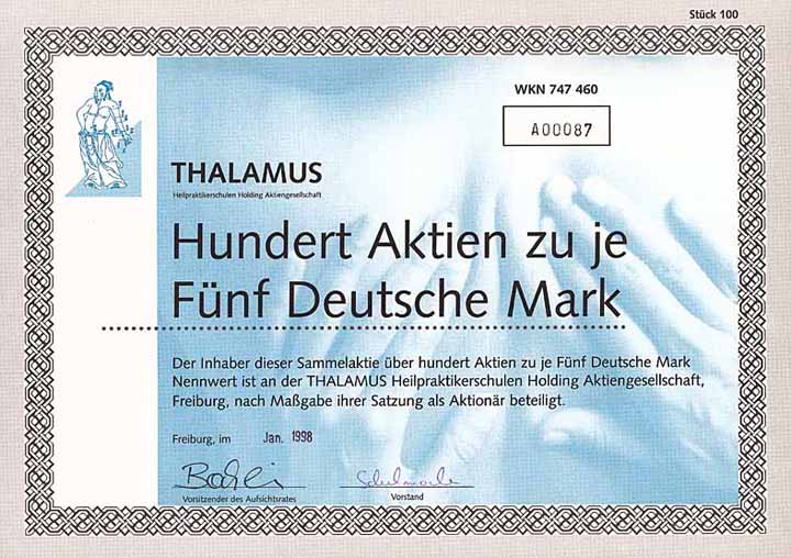 Thalamus Heilpraktikerschulen Holding AG