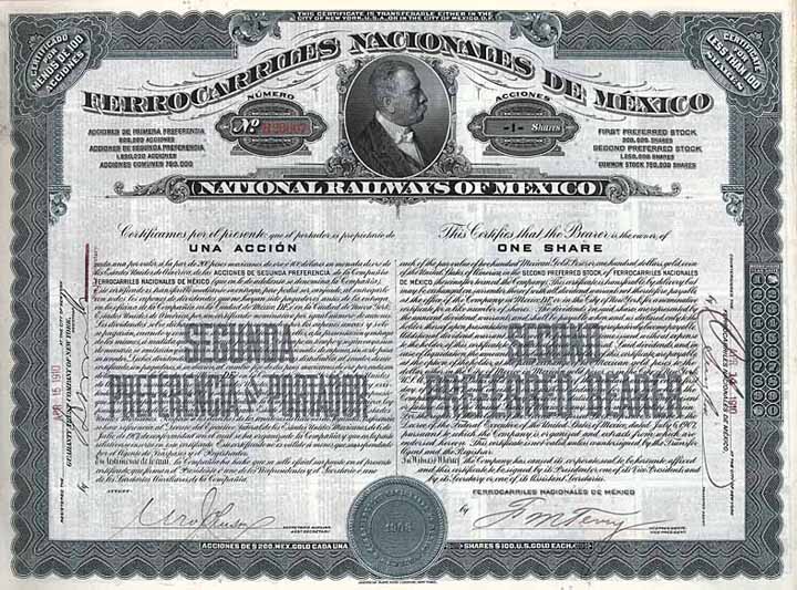 Ferrocarriles Nacionales de Mexico (National Railways of Mexico)