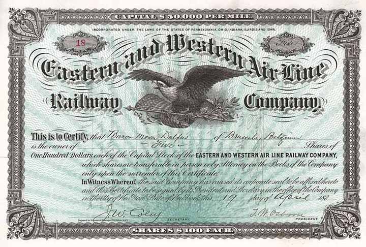 Eastern & Western Air Line Railway Co.