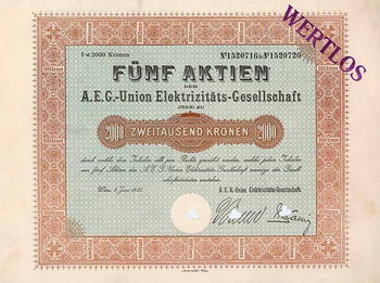 A.E.G.-Union Elektrizitäts-Gesellschaft