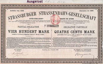 Strassburger Strassenbahn-Gesellschaft AG
