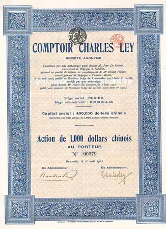 Comptoir Charles Ley S.A.