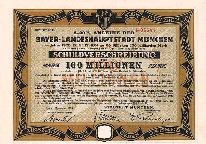Bayer. Landeshauptstadt München