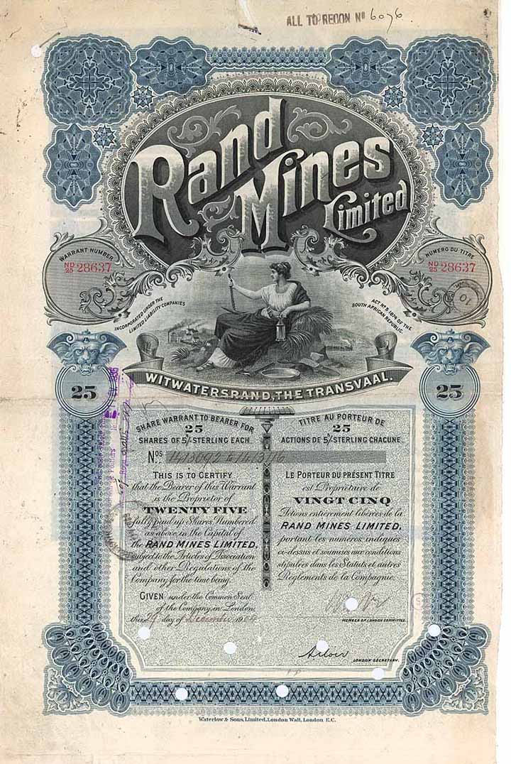 Rand Mines Ltd.