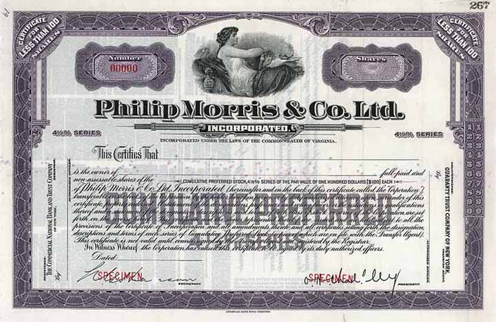 Philip Morris & Co. Ltd.