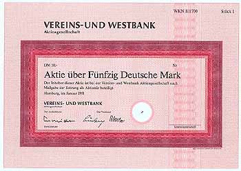 Vereins- und Westbank AG