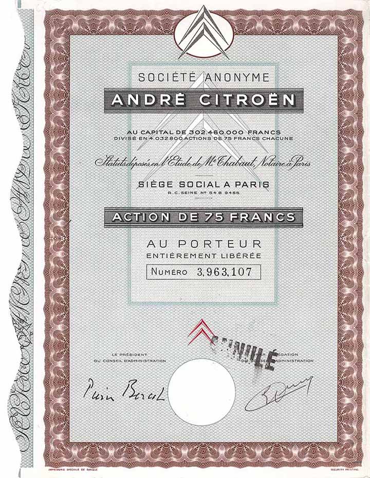 S.A. André Citroën